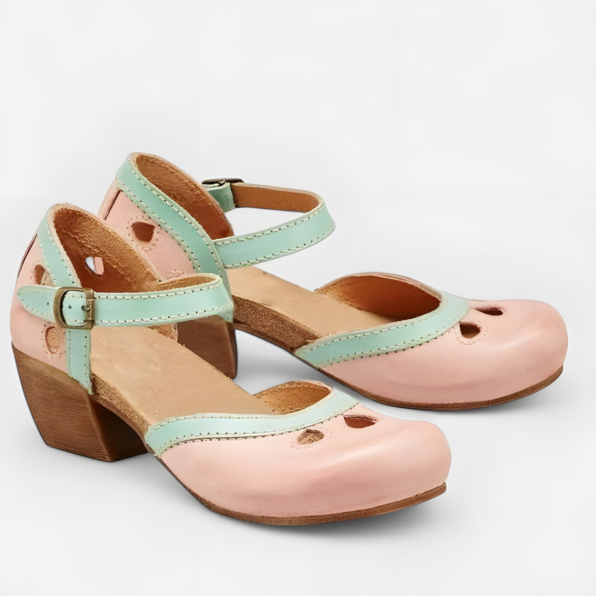 Charlotte | Sandales orthopédiques femme orientées confort Rose