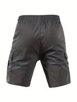 POCKET POLYESTER SHORTS FOR MEN