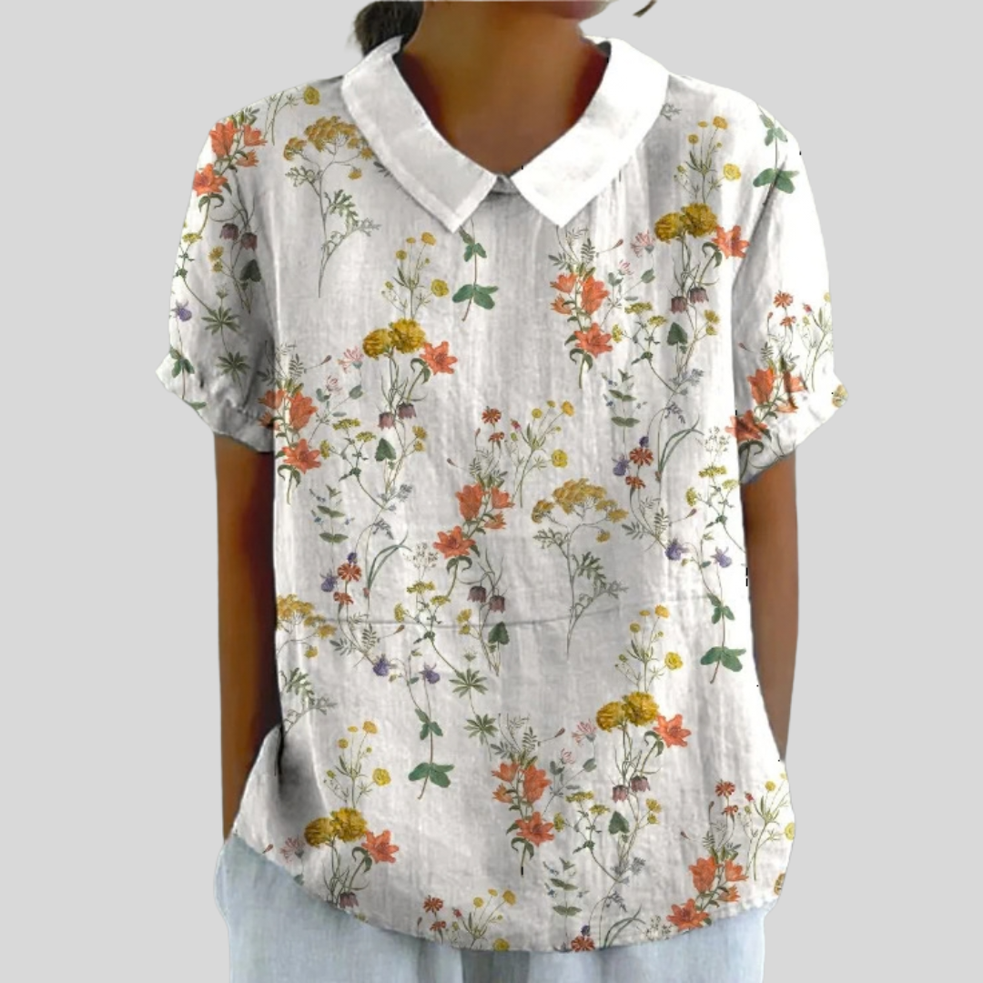 Pauline — Haut Fleuri Confort Élégant