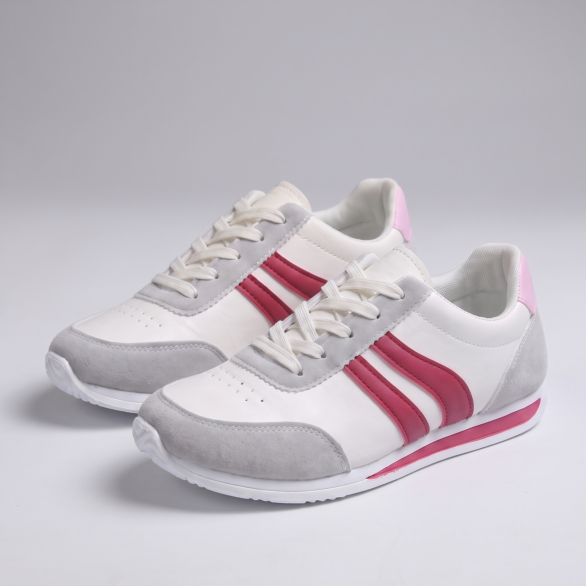 Luna | Chaussures confort Rouge, vue de face