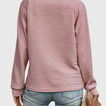 Christine — Pull élégant à demi zip