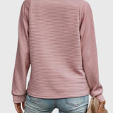Christine — Pull élégant à demi zip
