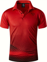 SPORT PRINT POLO SHIRT FOR MEN