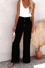 Pantalon Taille Haute Détendu