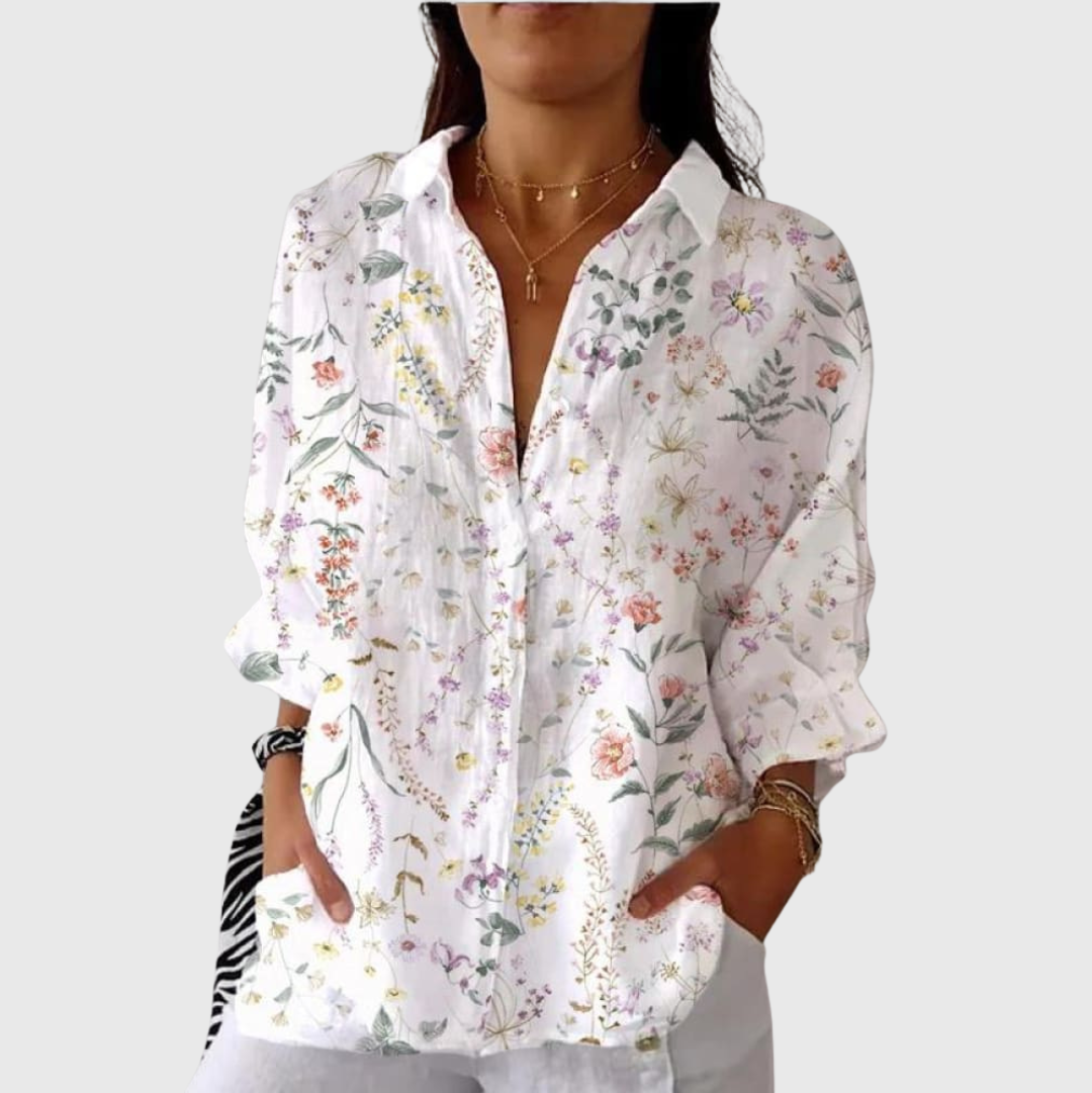 Sidonie — Blouse imprimée légère et colorée
