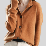 Claire — Cardigan en Cachemire Style Rétro