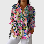 Ninon — Blouse imprimée légère et colorée