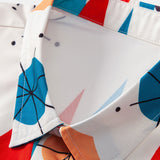 Ensemble — chemise à imprimé géométrique atomique & short de bain