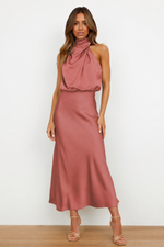 Alixe | Robe de soirée à jupe fluide
