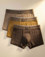 SOFT KNIT BOXER BRIEFS FOR MEN