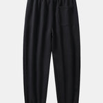 Ensemble — sweat color block & pantalon de jogging à plis