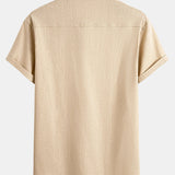 Chemise henley en lin