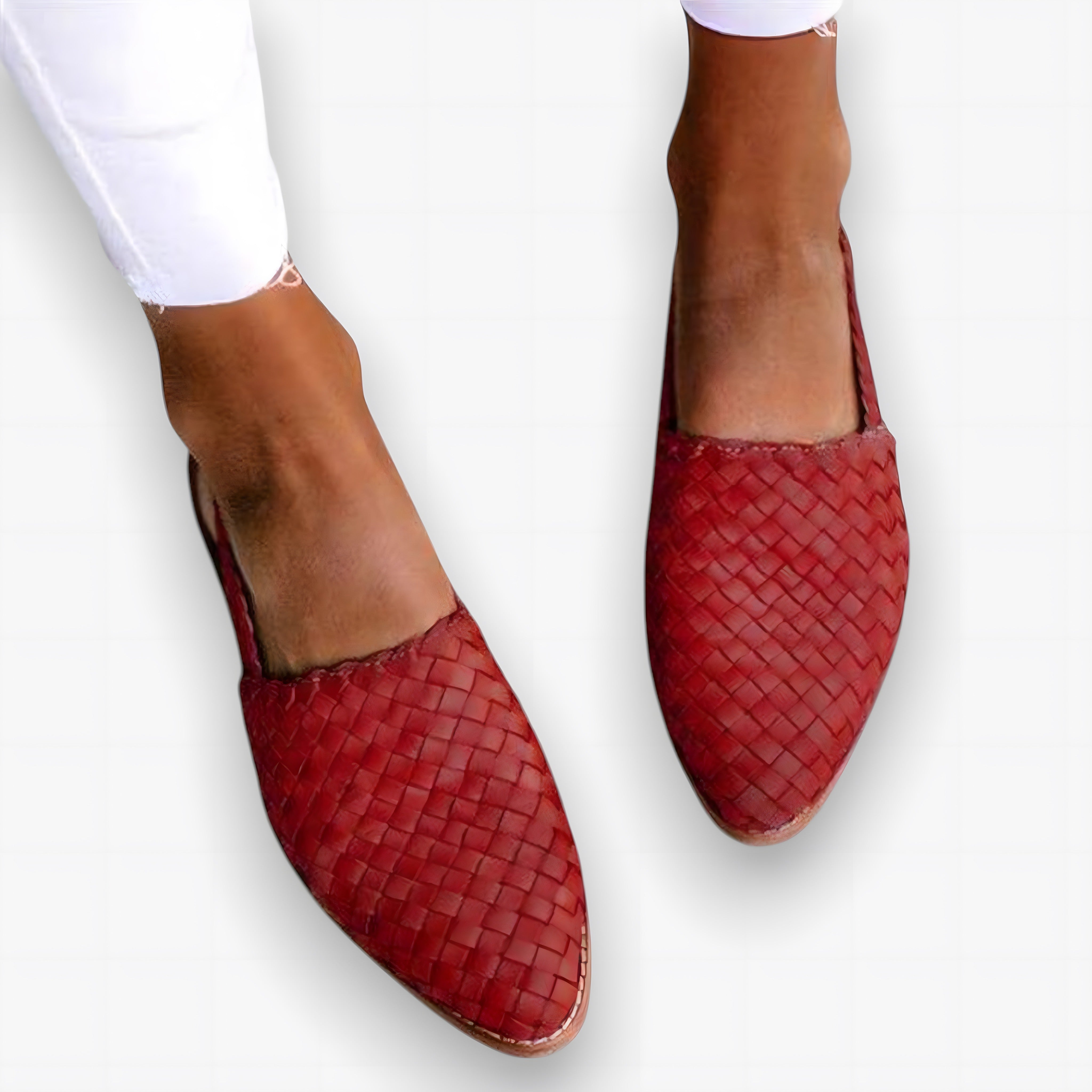 Noelle | Sandales orthopédiques femme confortables Rouge