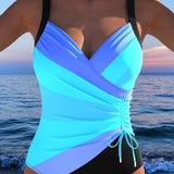 Éloria | Maillot de bain élégant à imprimé coloré