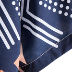 Ensemble Sidonie — chemise à imprimé géométrique & short de bain