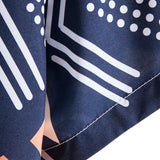 Ensemble Sidonie — chemise à imprimé géométrique & short de bain
