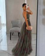 Maud | Robe de soirée longue et fluide