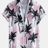 Ensemble Apolline — chemise à imprimé palmiers & short de bain