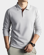Leon | Premium Long Sleeve Polo Shirt