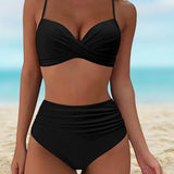 Douglas — Élégant bikini taille haute