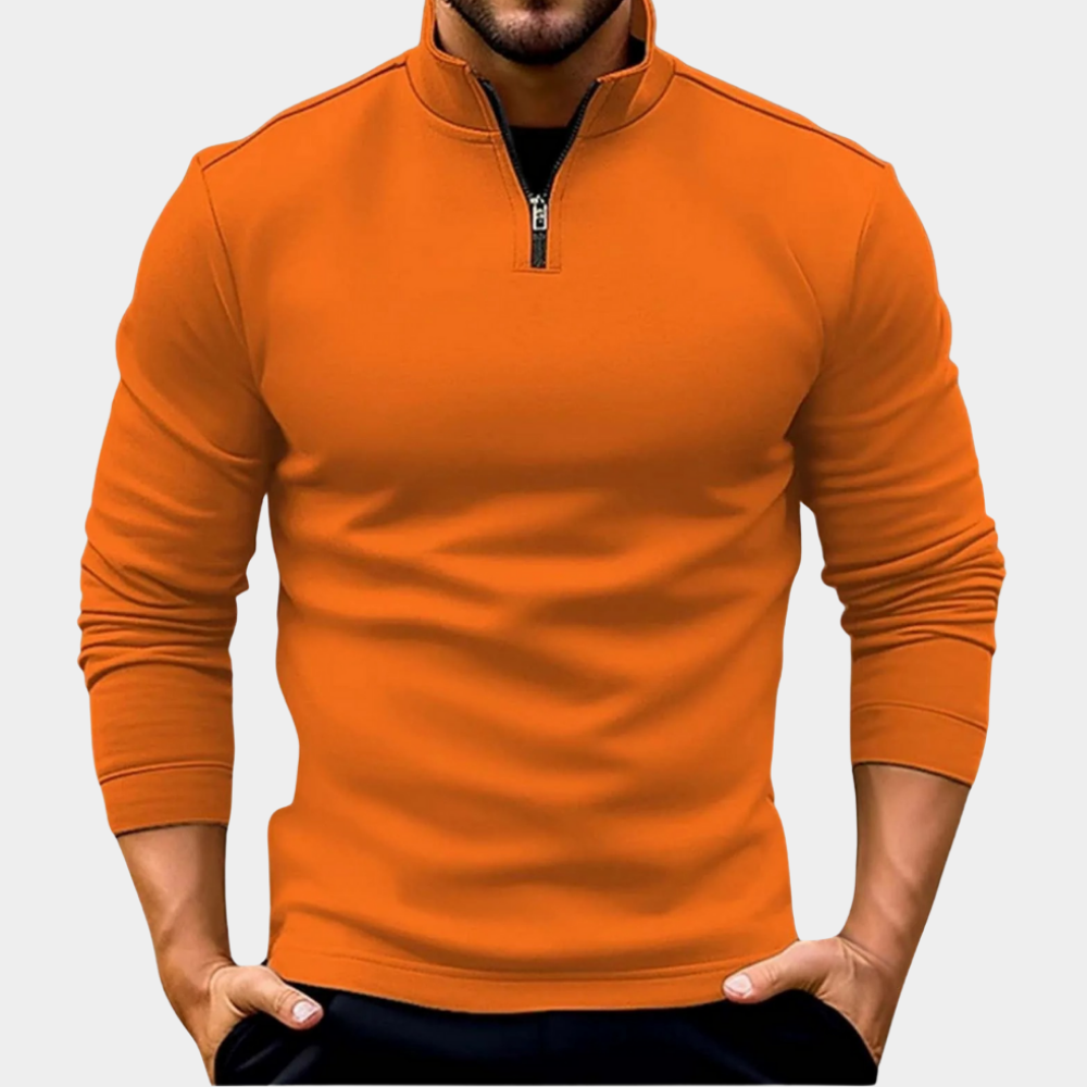 Karl | Premium quarter-zip sweater