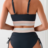 Énora — Ensemble de Bikini Élevé Élégant