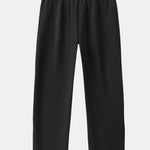 Ensemble — sweat polaire à col zippé & pantalon polaire à jambe droite
