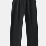 Ensemble — sweat polaire à col zippé & pantalon polaire à jambe droite