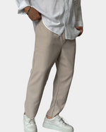 Fredie | Elegant ribbed trousers