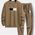 Ensemble — sweat à col rond à imprimé Paris & pantalon de jogging