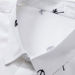 Ensemble — chemise à imprimé palmiers, ancres et voiliers & short de bain