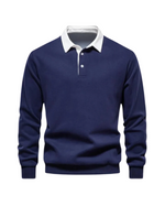 KNIT POLO SWEATER FOR MEN