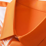 Ensemble — chemise patchwork à imprimé feuilles & short de bain