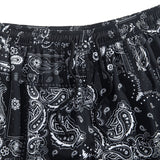 Ensemble — chemise à imprimé paisley & short de bain à cordon