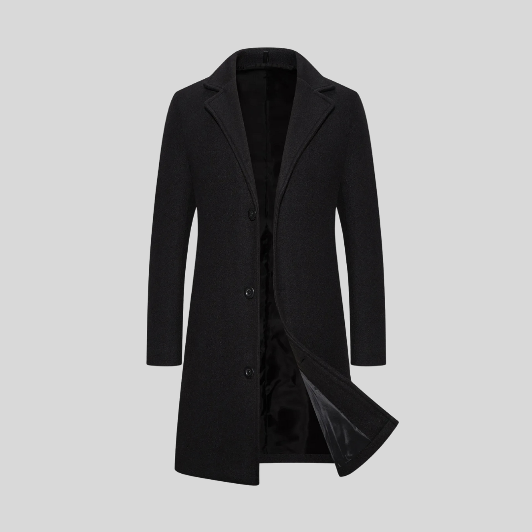ELEGANT LONG COAT FOR MEN