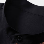 Ensemble — chemise patchwork léopard à col officier & short de bain
