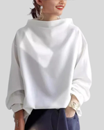 Romane | Sweat ample à col montant