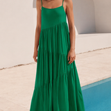 Isaure | Robe aérienne à volants étagés