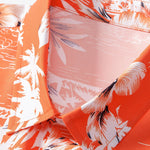 Ensemble — chemise à imprimé flore tropicale et palmiers & short de bain