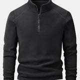 Ensemble — sweat polaire à col zippé & pantalon polaire à jambe droite