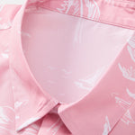 Ensemble — chemise à imprimé palmiers tropical & short de bain à cordon
