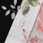 Ensemble Améline — chemise à imprimé floral bicolore & short de bain