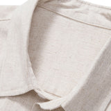 Ensemble — chemise en lin et viscose & short de bain à imprimé rayé