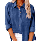 Martine | Chemise ample à poche poitrine