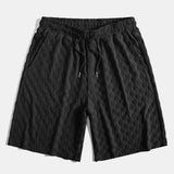 Ensemble — chemise en éponge à damier & short