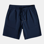 Ensemble — chemise côtelée contrastante & short côtelé à cordon
