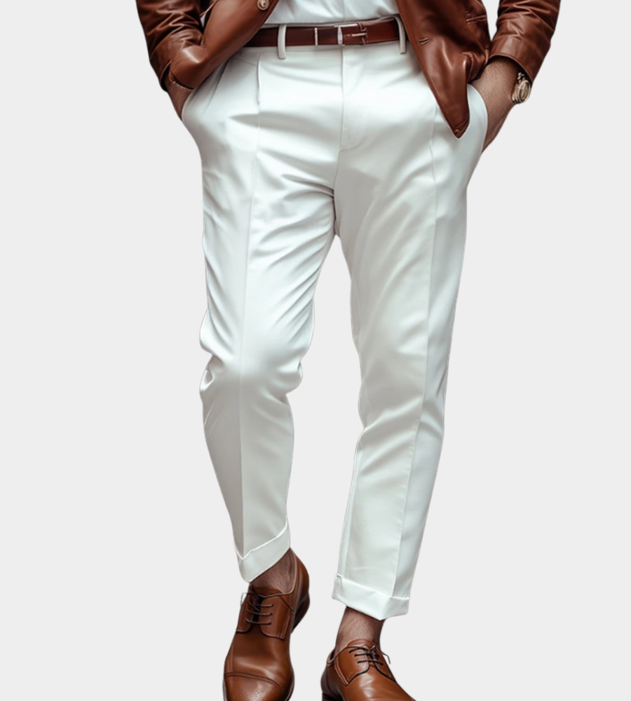 Bastian | Modern slim trousers