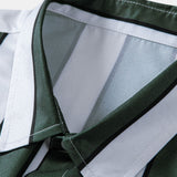 Ensemble Améline — chemise à imprimé rayé & short de bain