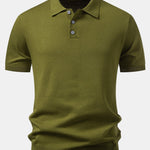 Ensemble — polo basique en maille & short en maille
