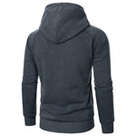 CROSSOVER ZIP HOODIE FOR MEN